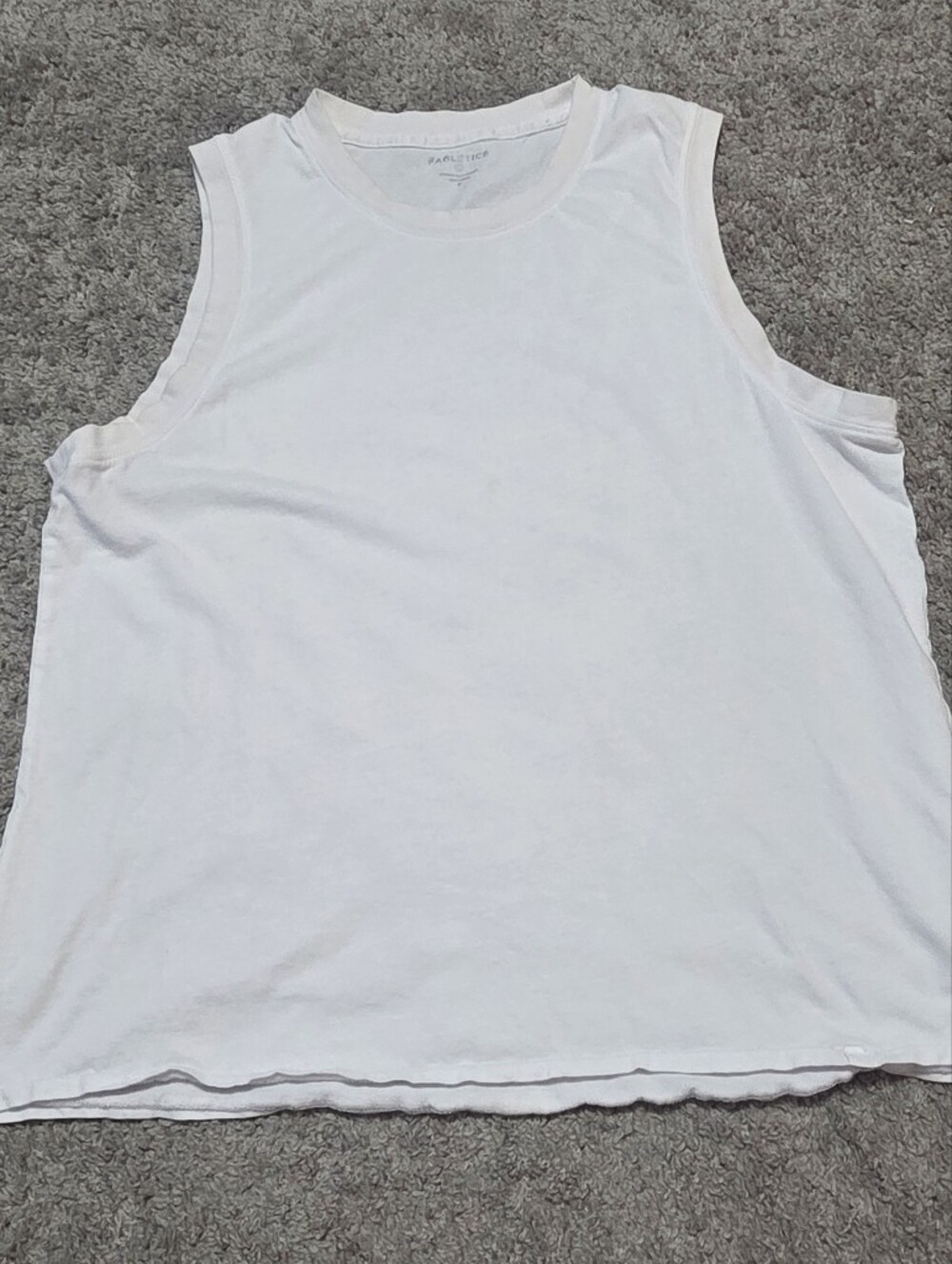 Fabletics White Tank Top Size Large